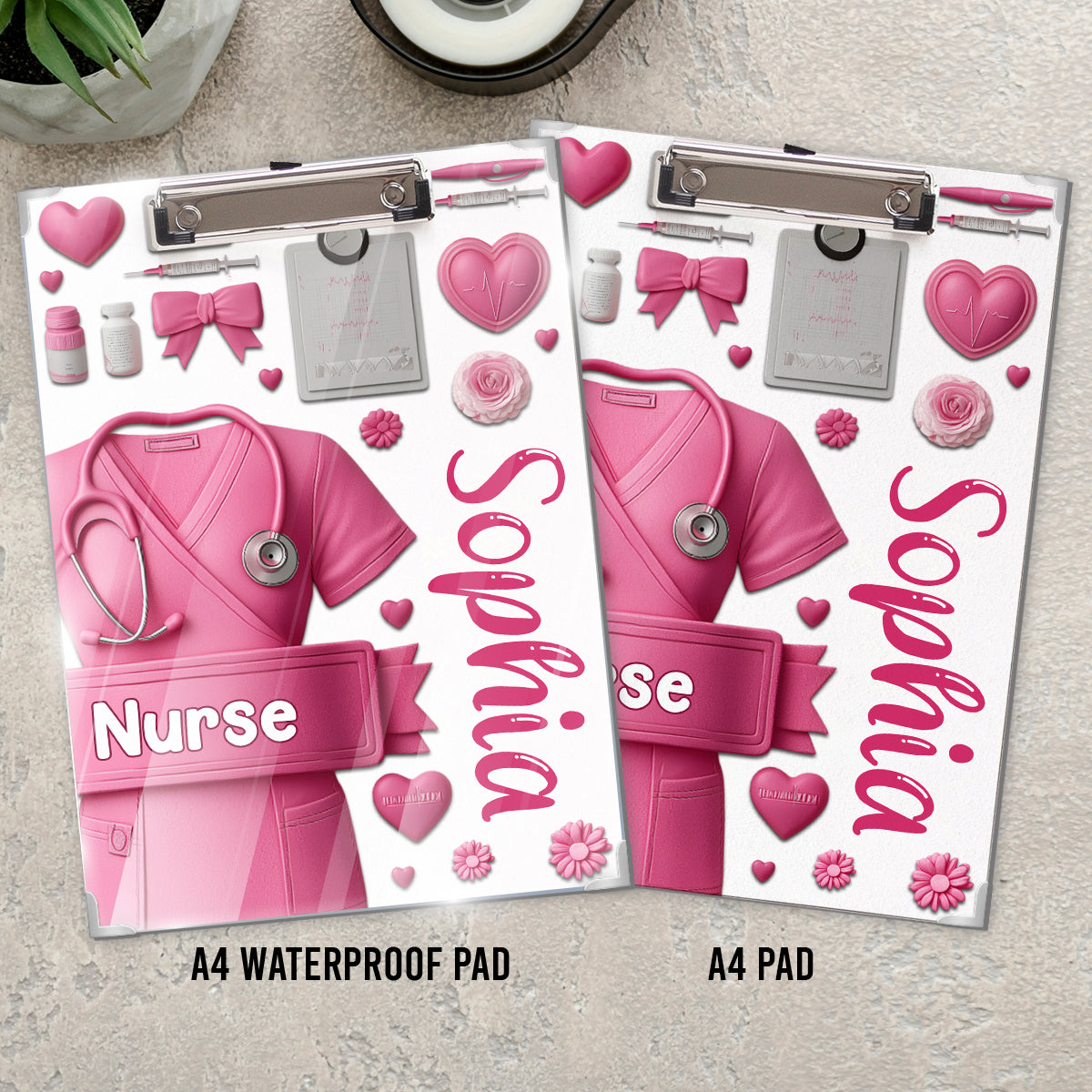 Nurse Life - Personalized Nurse Clipboard