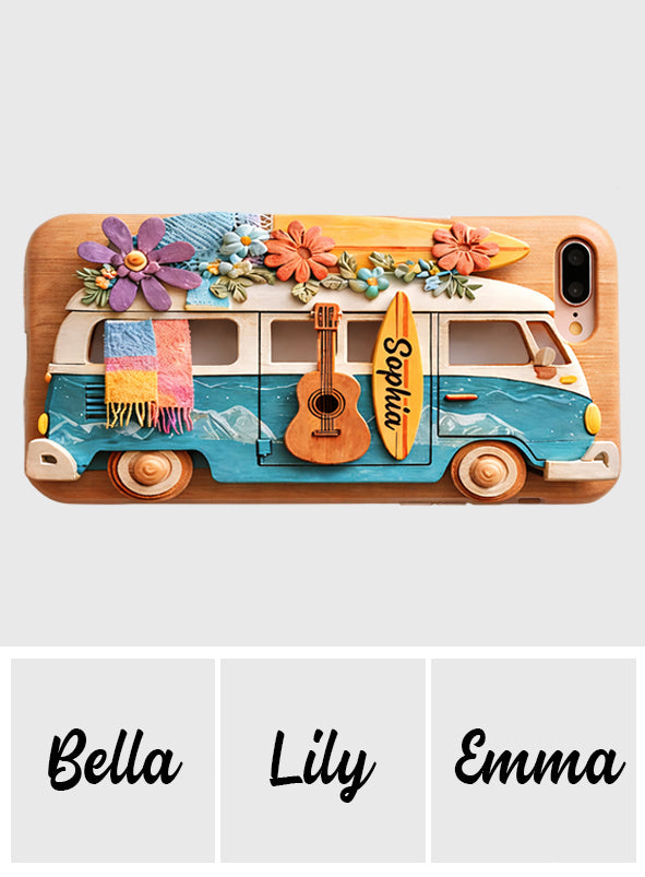 Hippie Soul - Personalized Hippie Full Print Phone Case