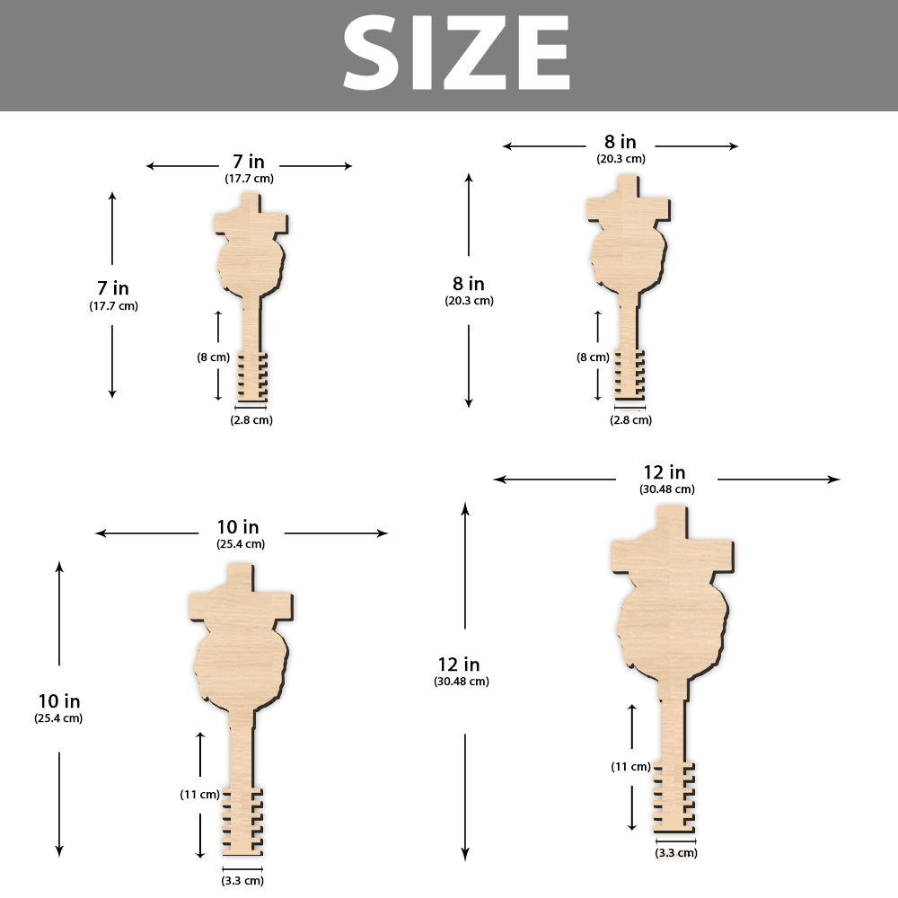 La Sainte Famille - Décoration de sapin de Noël chrétienne personnalisée