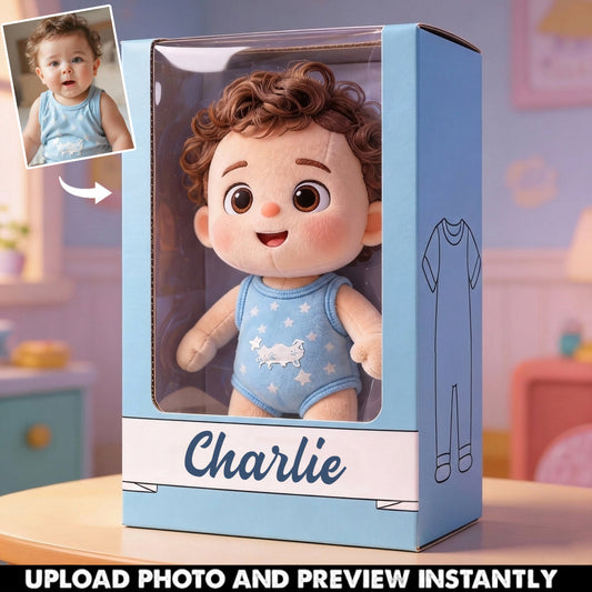 Je t'aime bébé - Plaque acrylique personnalisée pour enfant