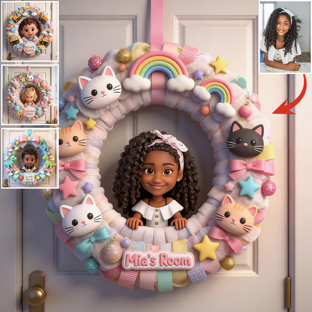 Magic Wearth - Personalized Kid Custom Shaped Wood Sign