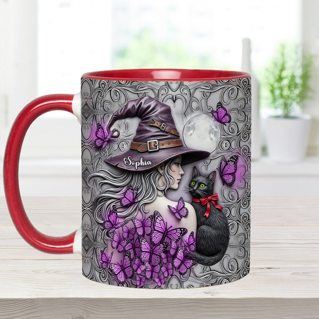 I Am The Stom - Personalized Witch Accent Mug