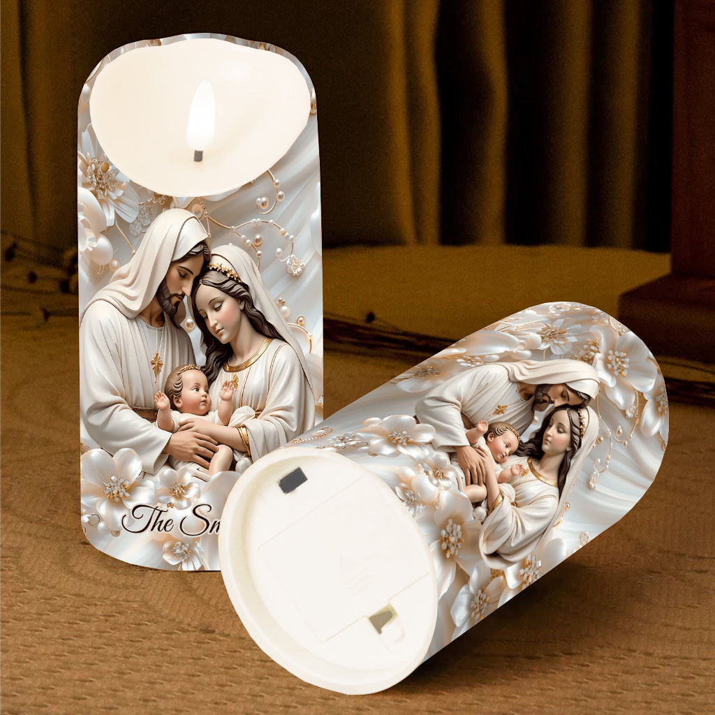 Believe - Personalized Christian Flameless Candle