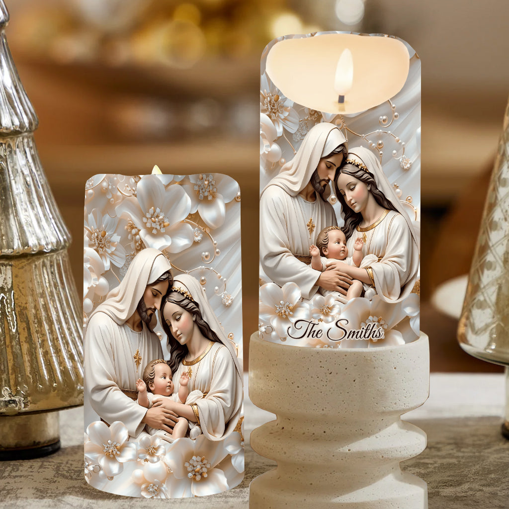 Believe - Personalized Christian Flameless Candle