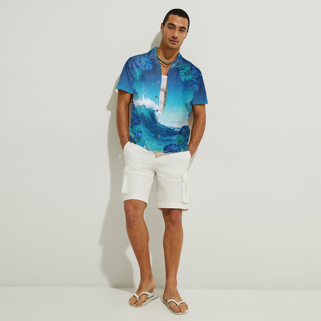 Chemise Hawaïenne Personnalisée pour Chien - Photo Amusante