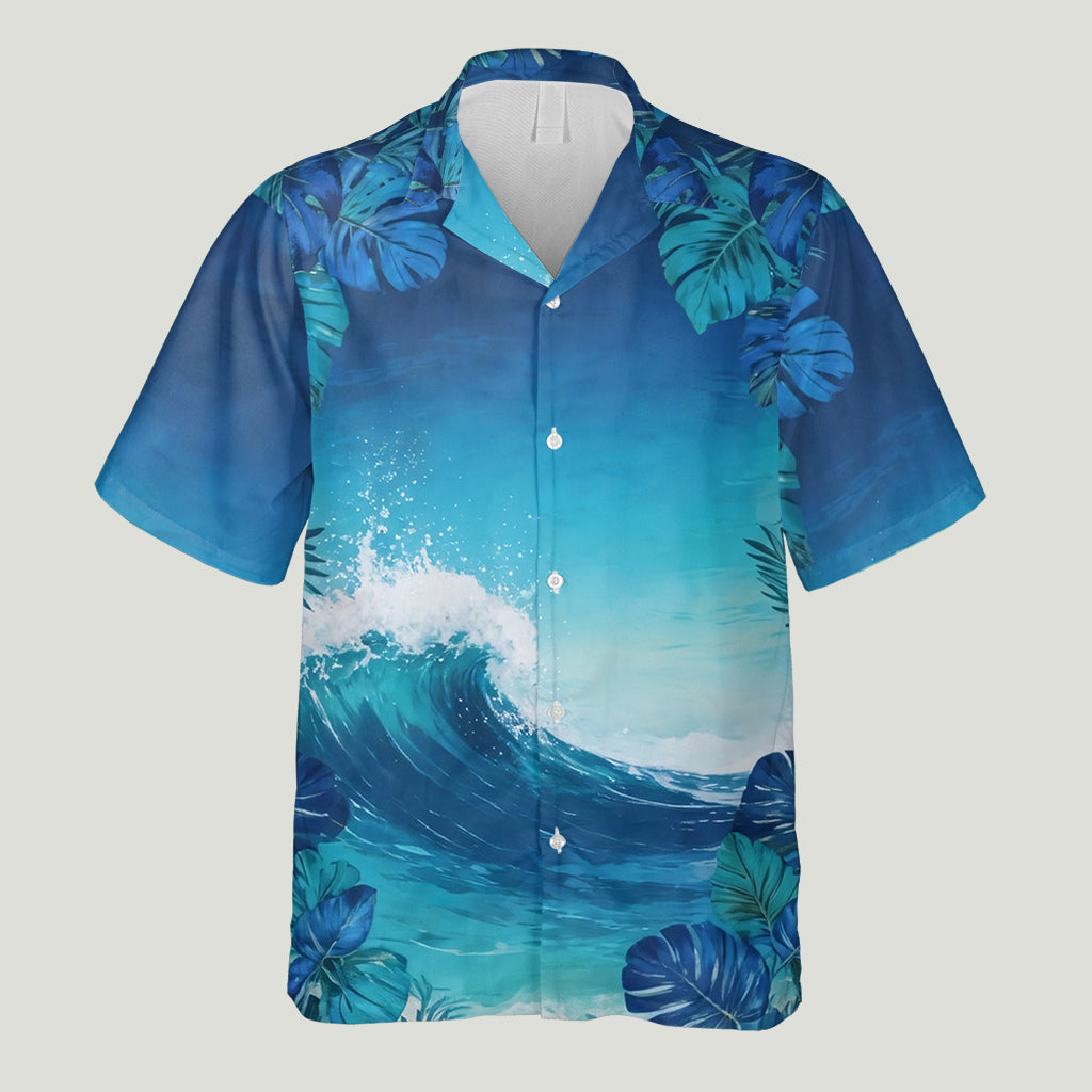 Chemise Hawaïenne Personnalisée pour Chien - Photo Amusante