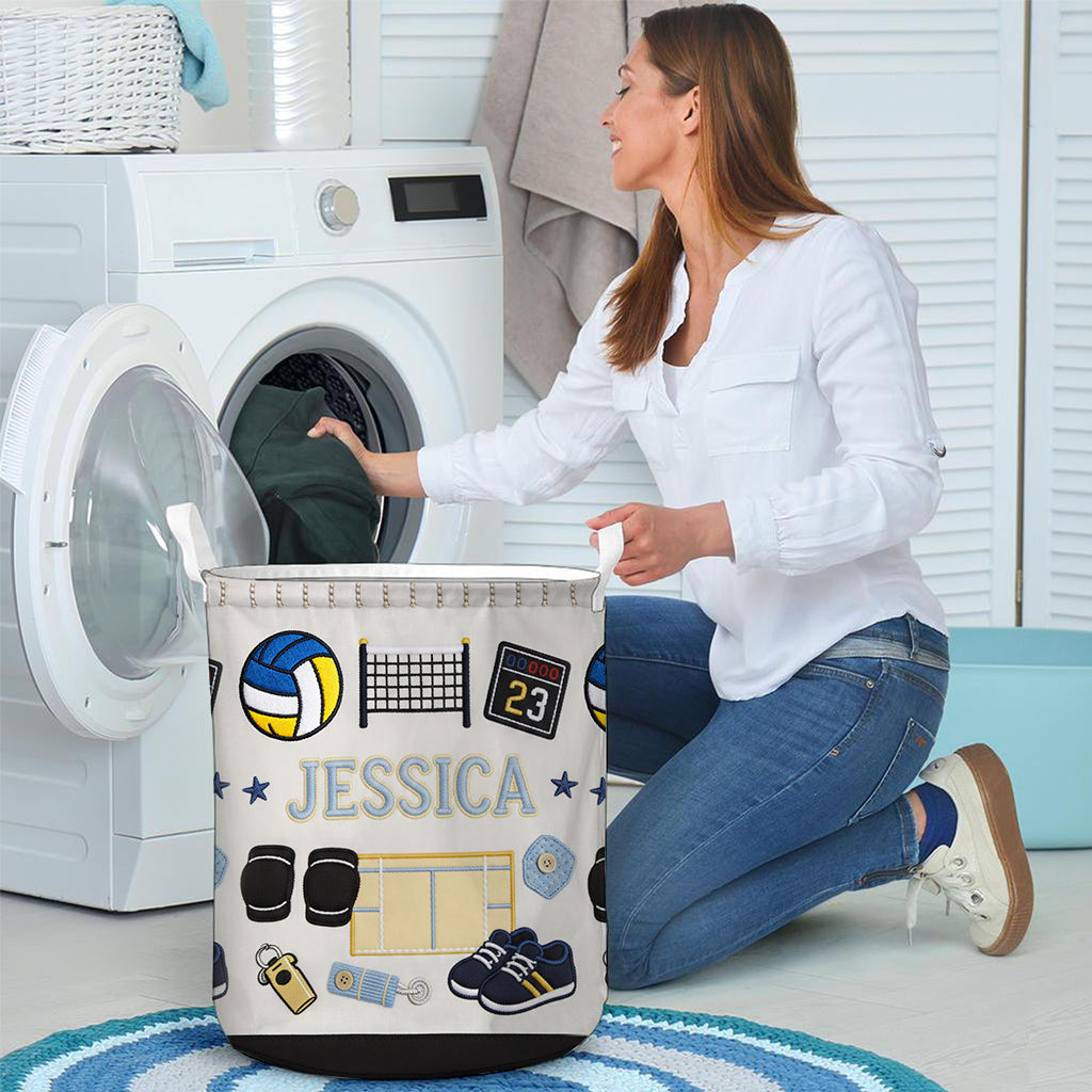 Love Volleyball - Personalized Volleyball Storage Basket