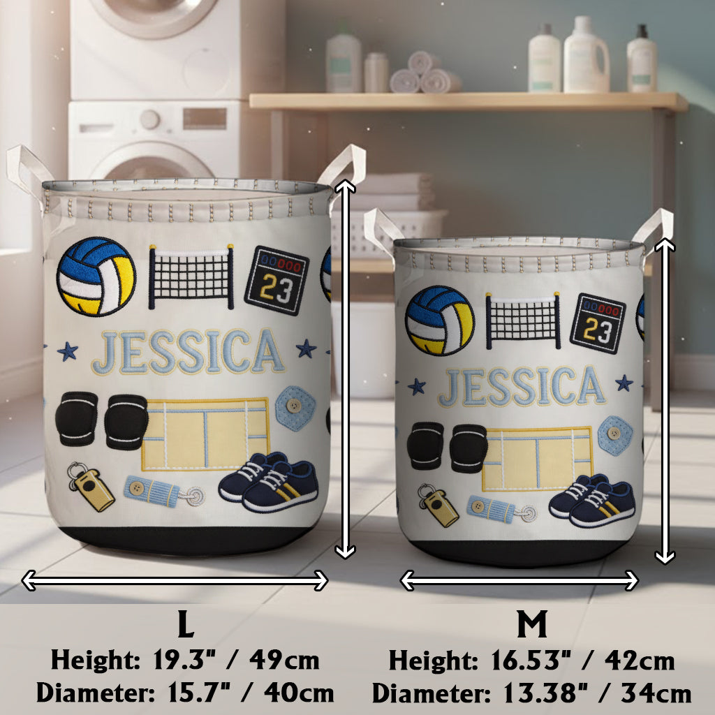 Love Volleyball - Personalized Volleyball Storage Basket