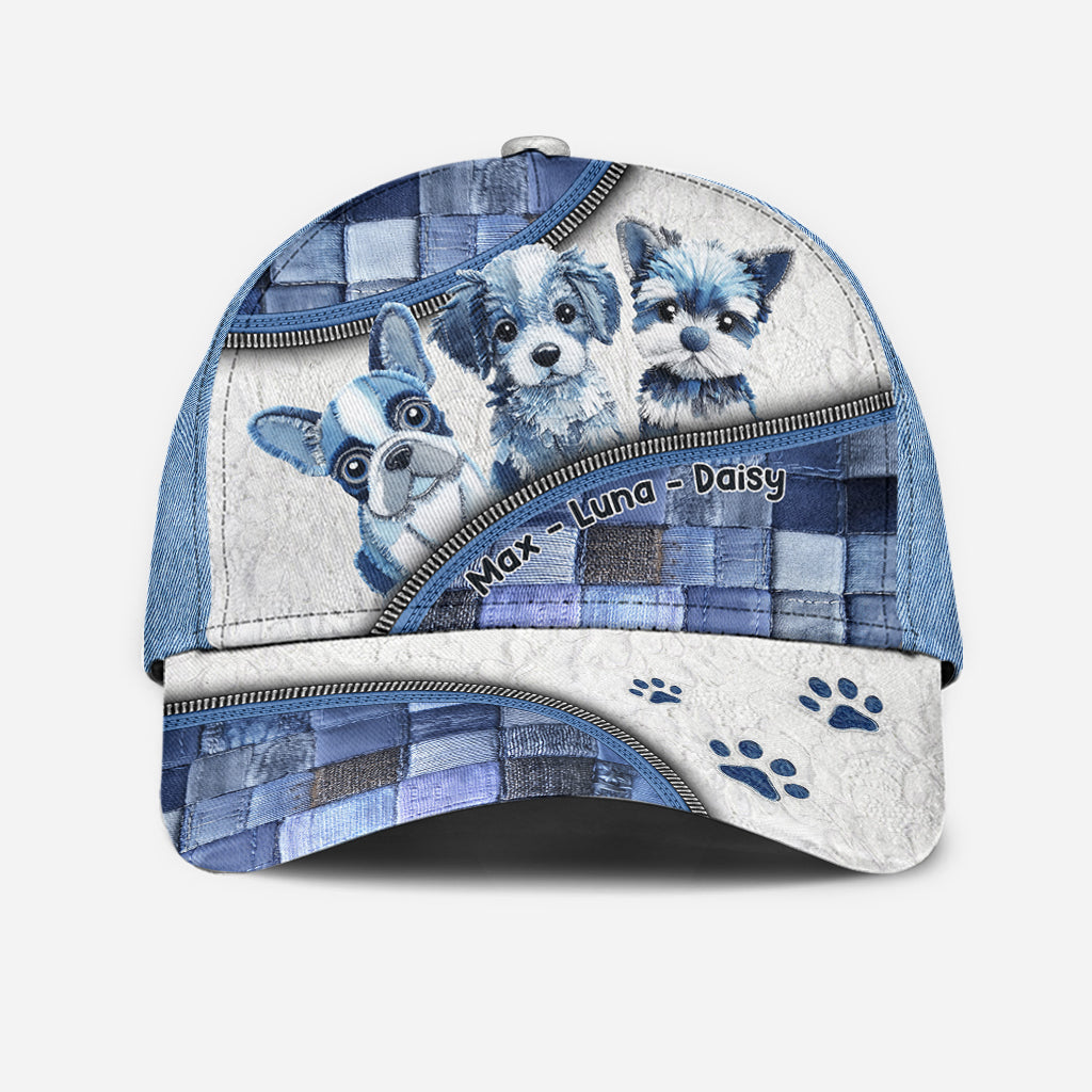 Casquette classique personnalisée pour chien mignon