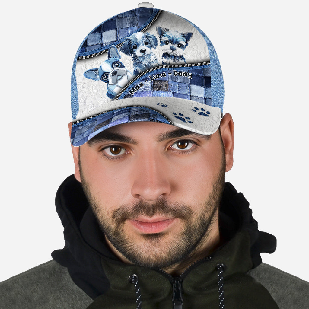 Casquette classique personnalisée pour chien mignon