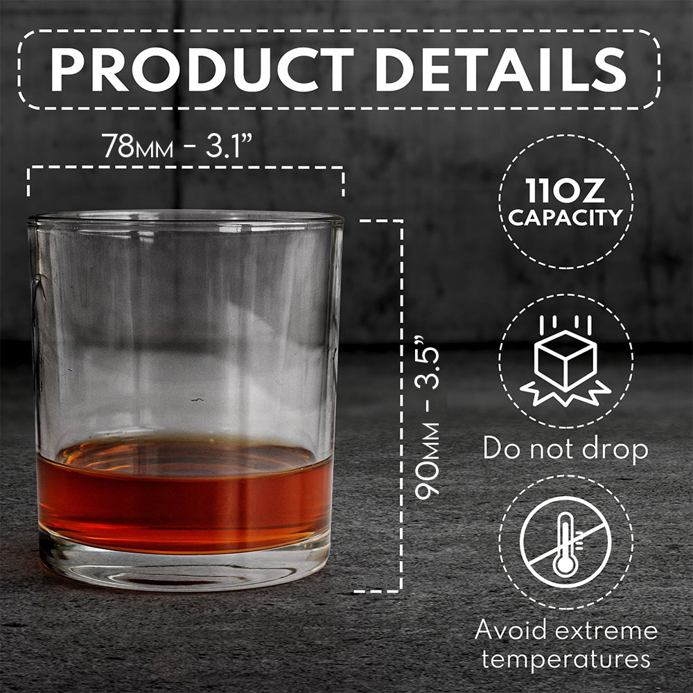 Vivez l'amour du golf - Coffret carafe à whisky personnalisée sur le thème du golf