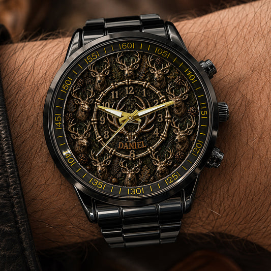 Hunting Time - Montre de chasse personnalisée