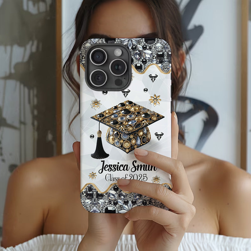 Congrats Grand Class Of 2025 - Personalized Graduation Full Print Phone Case