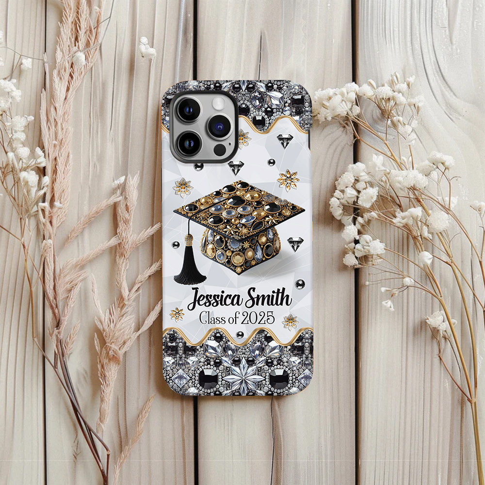 Congrats Grand Class Of 2025 - Personalized Graduation Full Print Phone Case