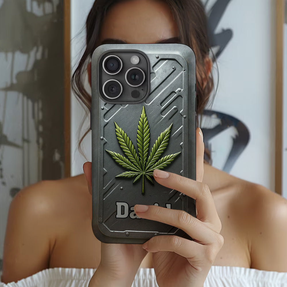 Toker High Life - Personalized Weed Full Print Phone Case