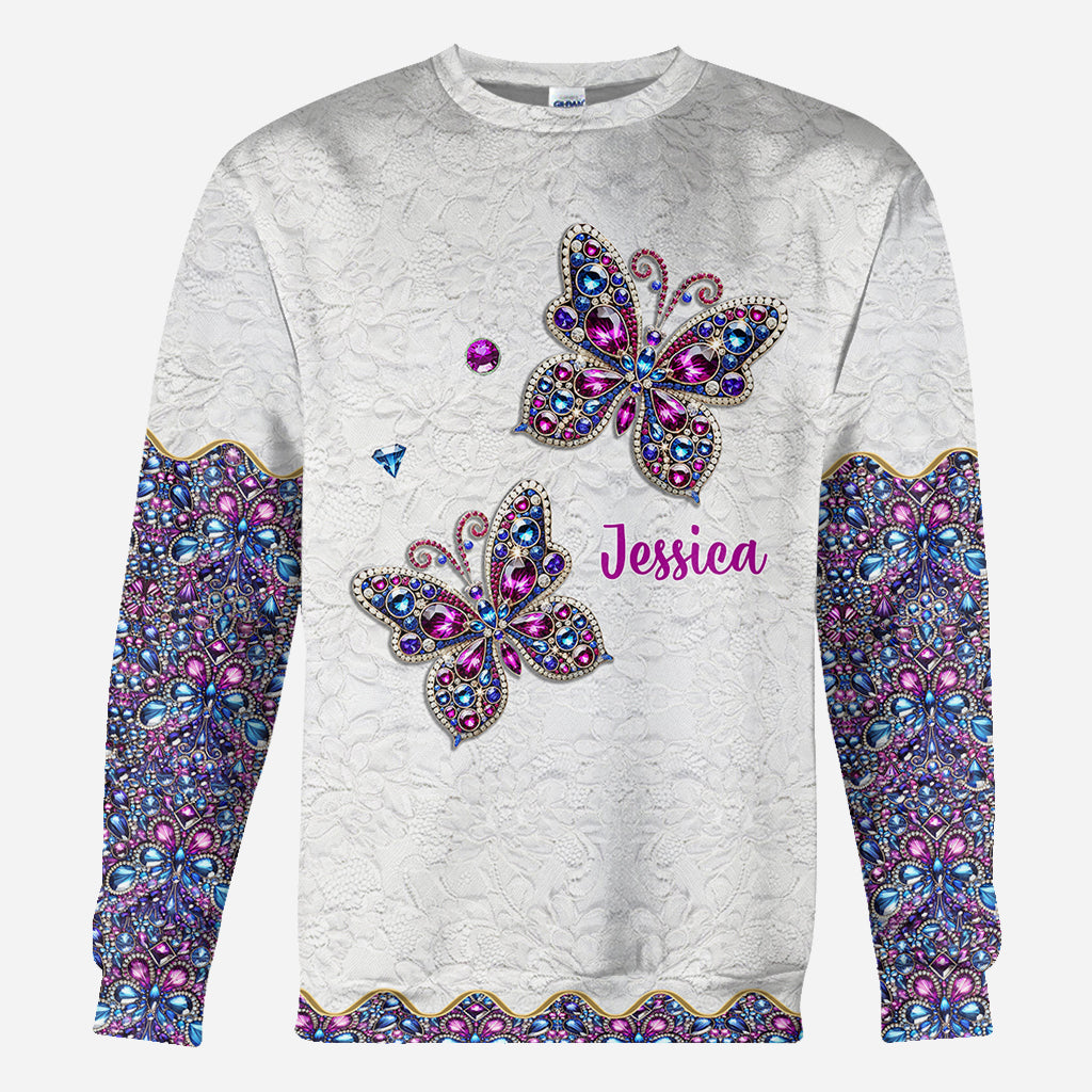 Magnifique papillon - T-shirt personnalisé à motif papillon intégral