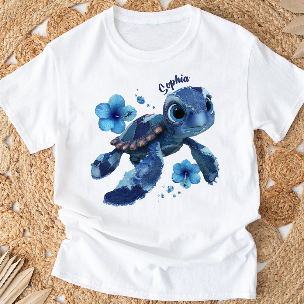 T-shirt et sweat à capuche personnalisés « Love Turtle » - T-shirt et sweat à capuche tortue