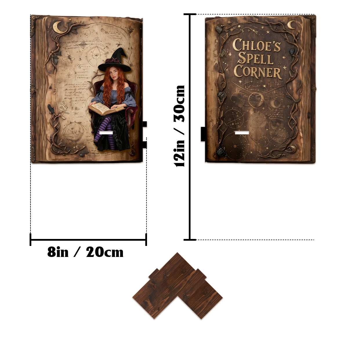 My Spell Corner - Personalized Witch Corner Rack