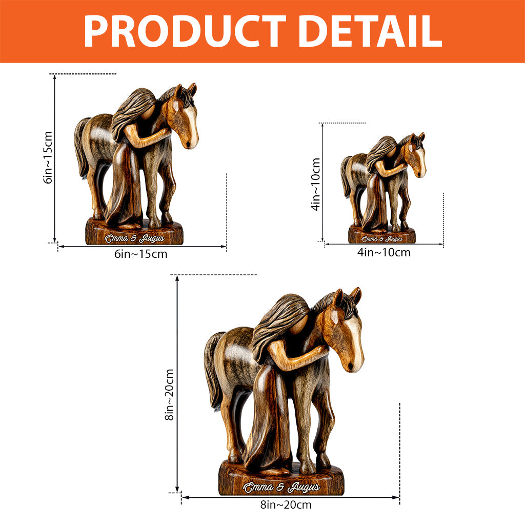 Horse Lovers - Personalized Horse Custom Shaped Acrylic Plaque