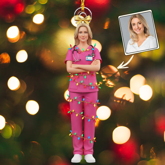 Nurse On Duty - Personalized Nurse Ornament
