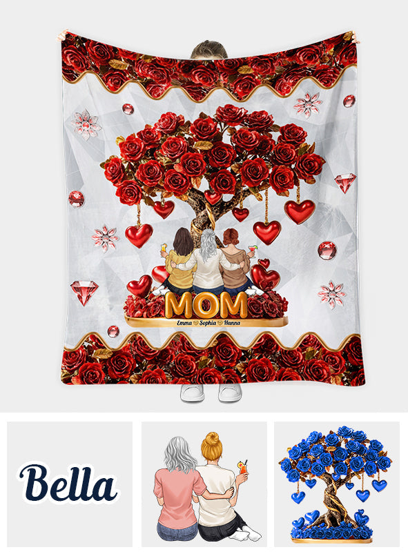 Best Mom Ever - Personalized Mother Blanket