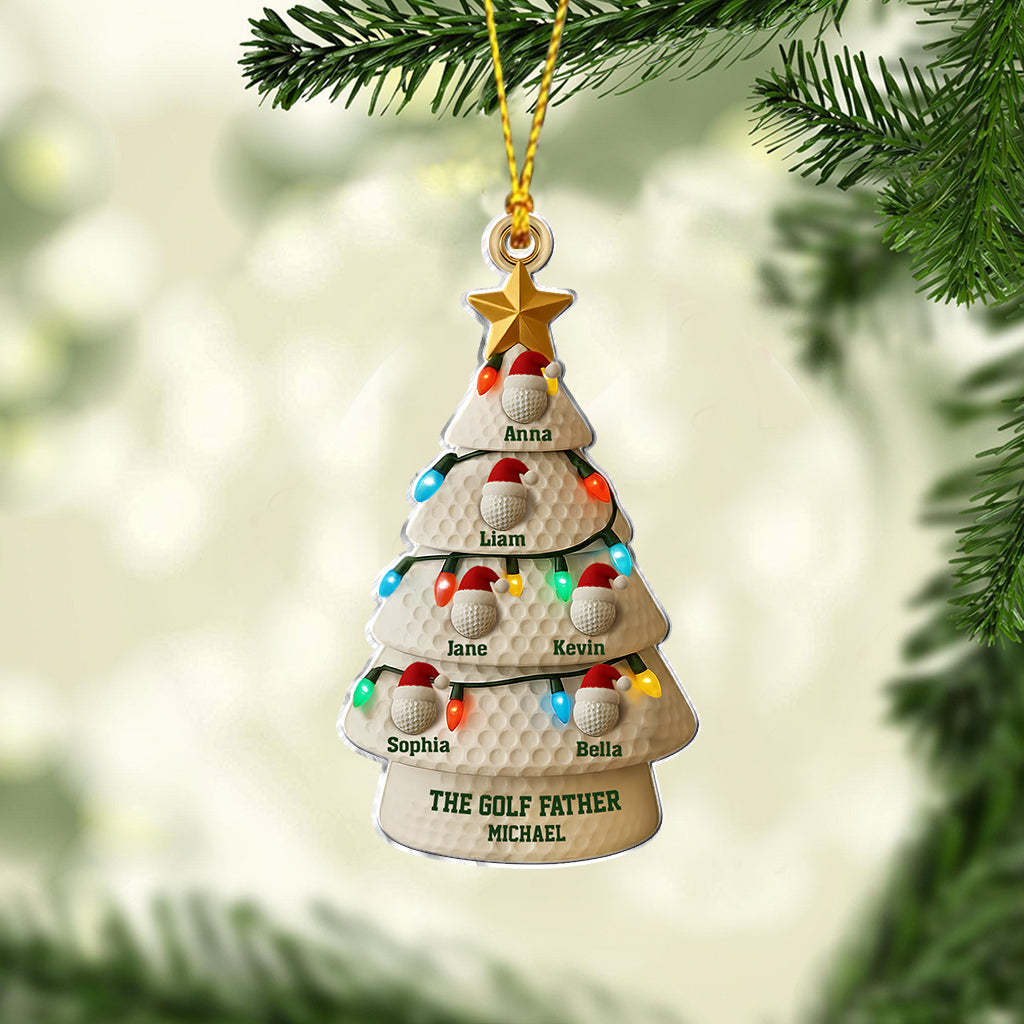The Golf Father - Personalized Golf Ornament