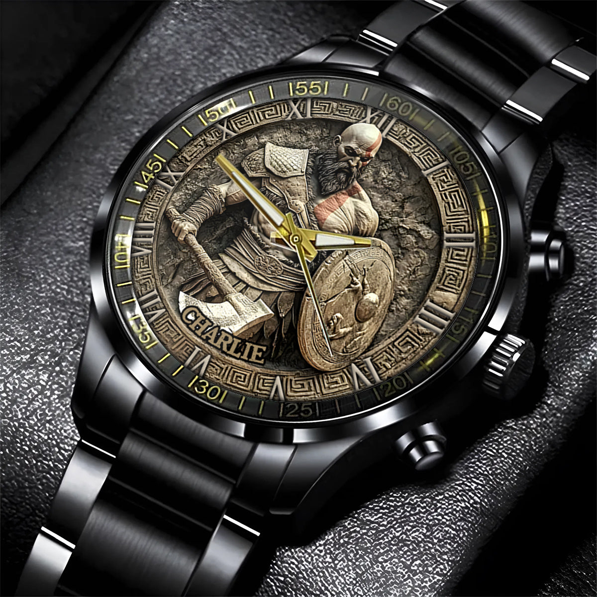 Ultimate Warrior - Montre-bracelet Viking personnalisée