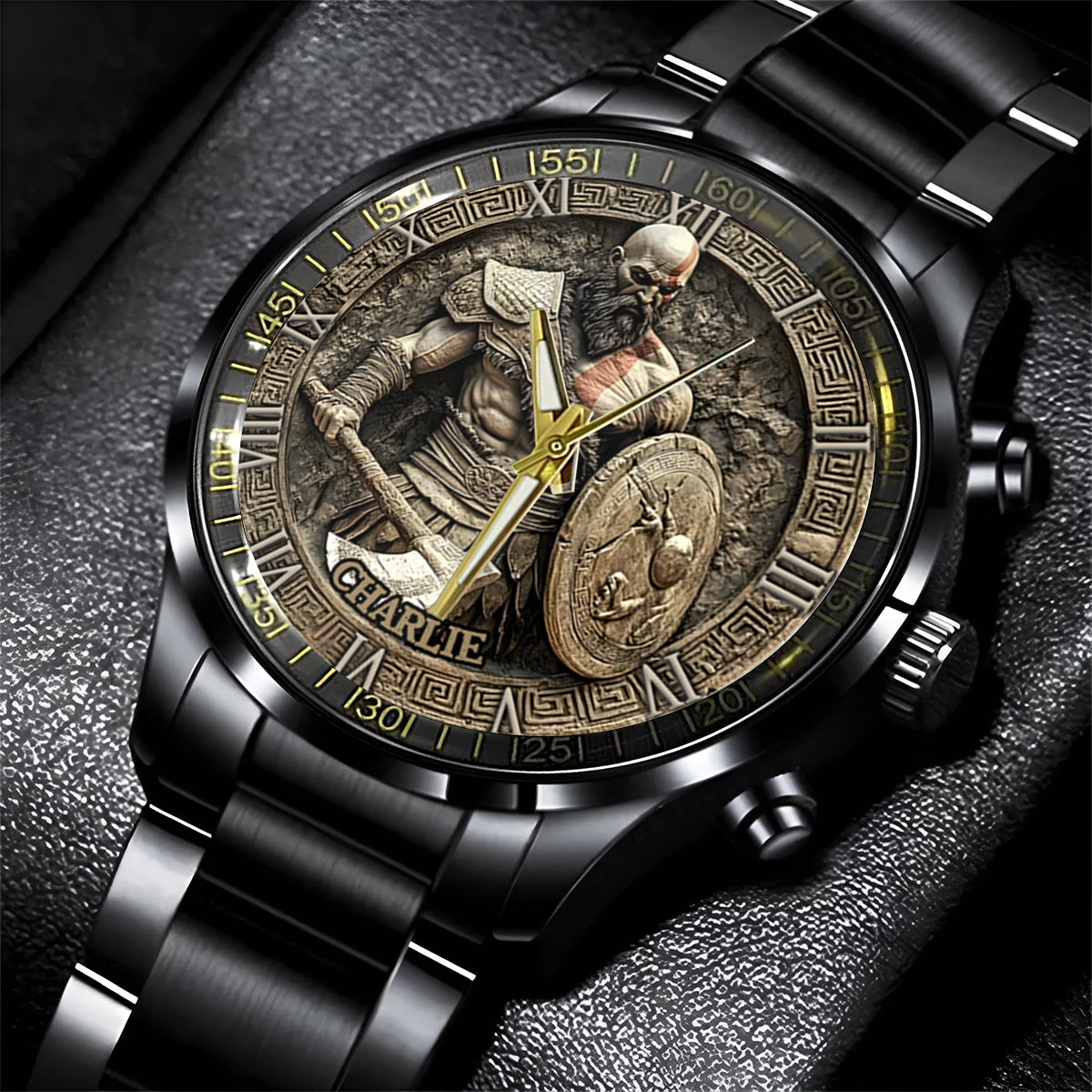 Ultimate Warrior - Montre-bracelet Viking personnalisée