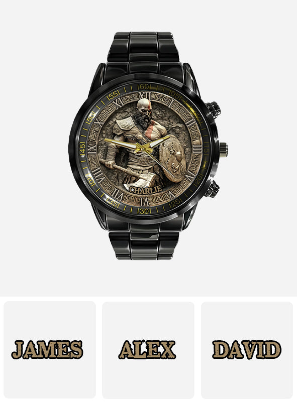 Ultimate Warrior - Montre-bracelet Viking personnalisée