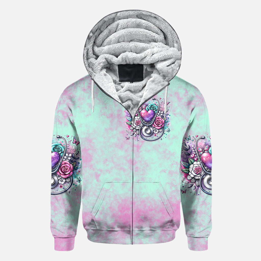 Le métier d'infirmière est un travail de cœur - T-shirt personnalisé pour infirmière