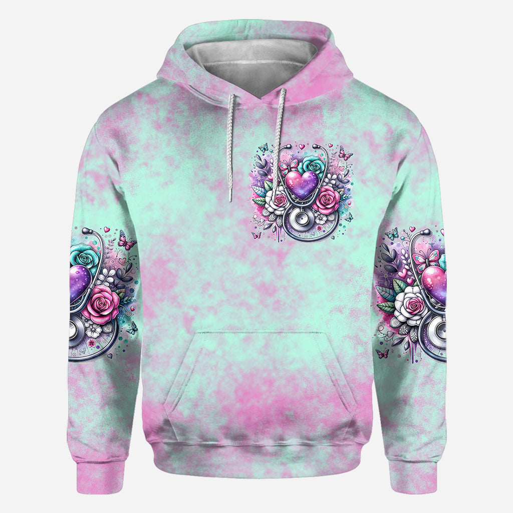 Le métier d'infirmière est un travail de cœur - T-shirt personnalisé pour infirmière