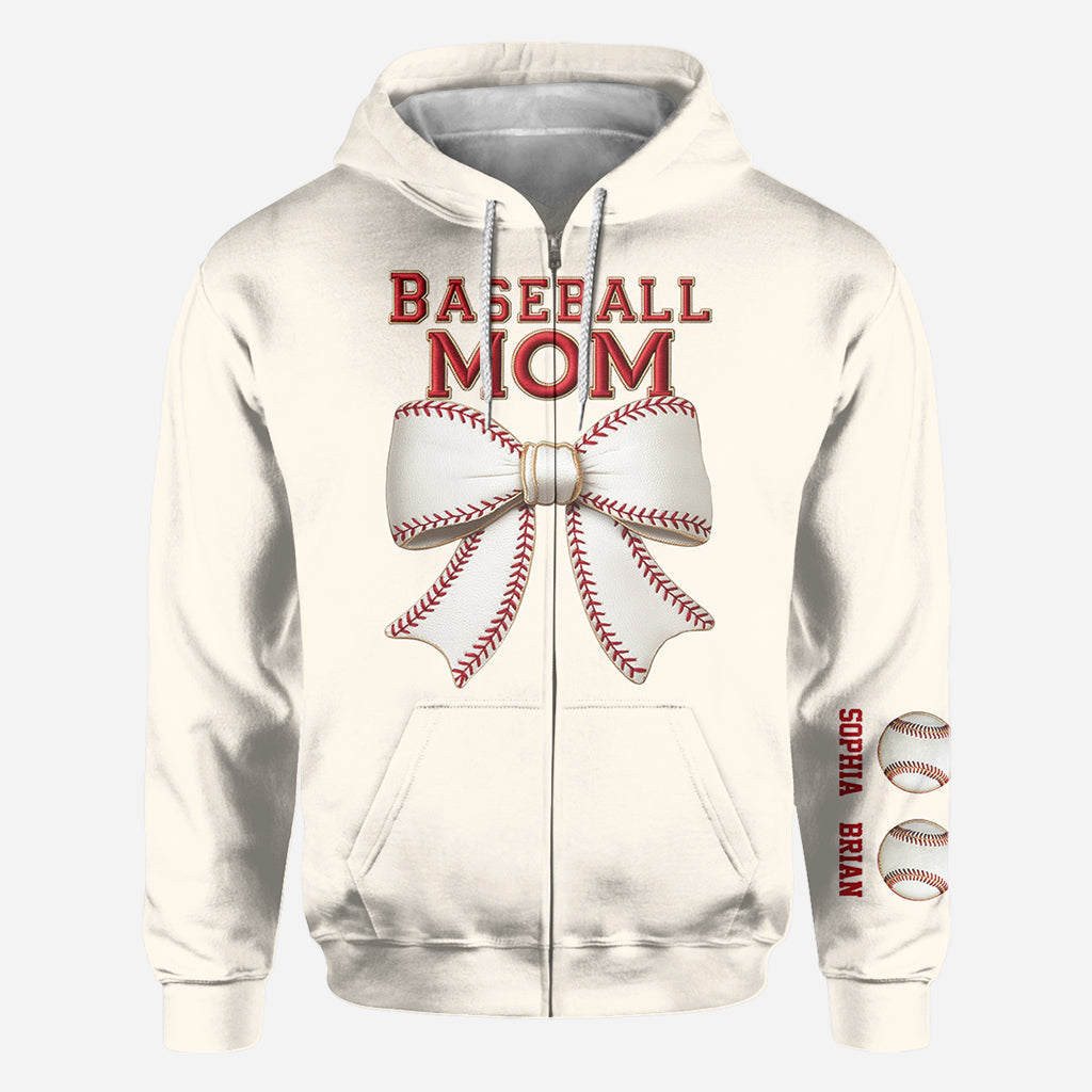 Baseball Mom - Personalized Mother All Over Shirt