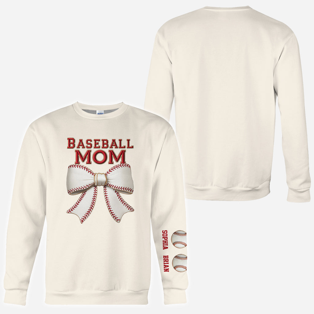 Baseball Mom - Personalized Mother All Over Shirt