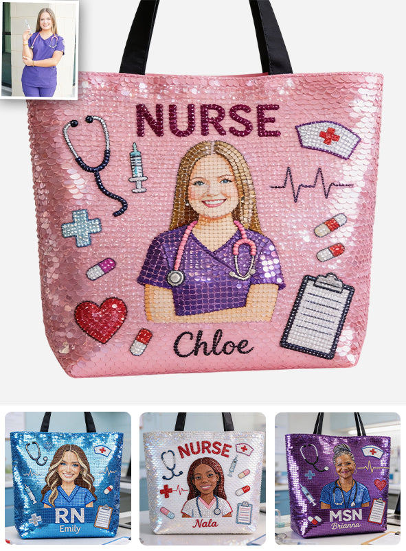 Infirmière Magnifique - Sac Tote Personnalisé