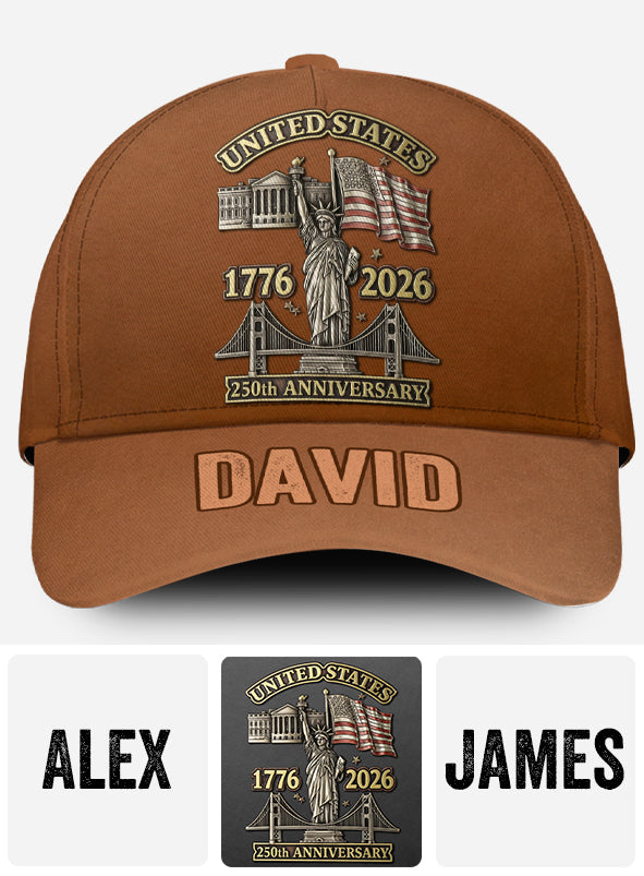 Casquette Patriot Classic personnalisée pour le 250e anniversaire