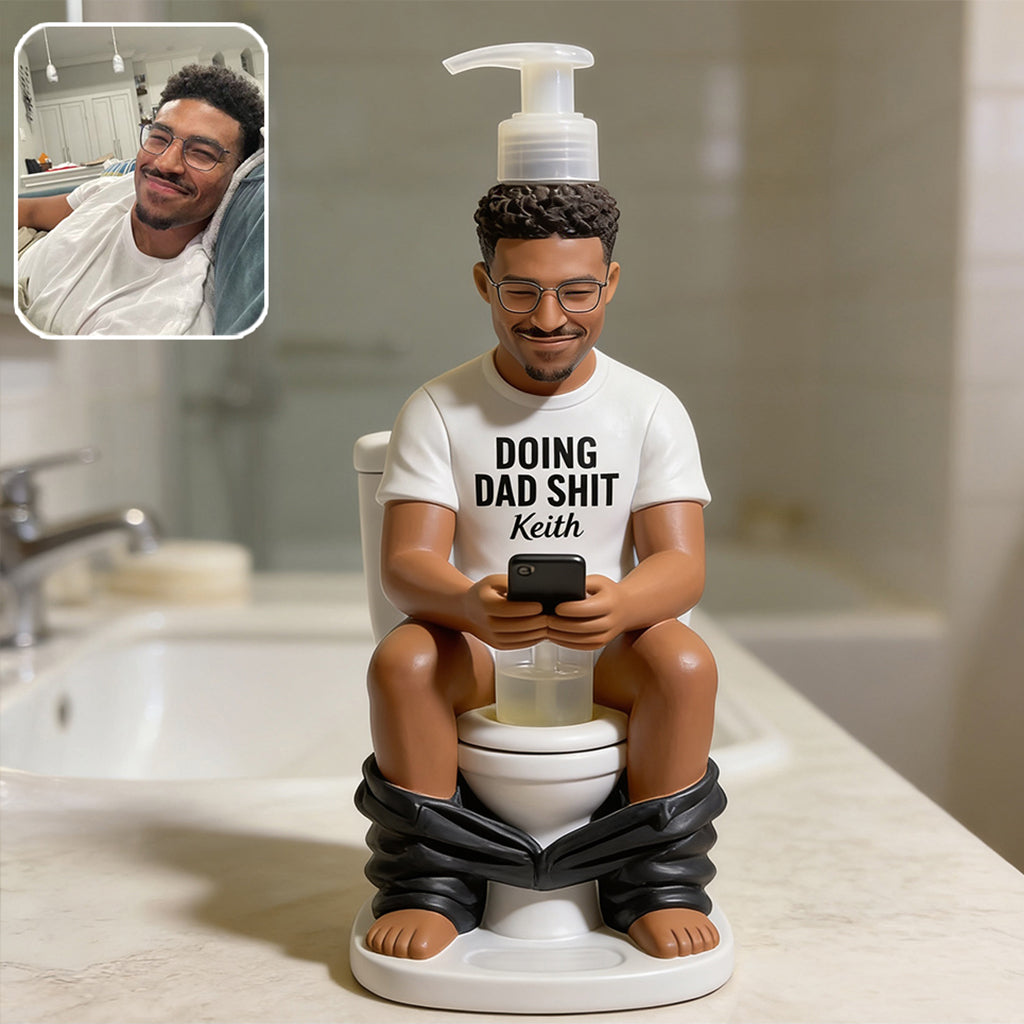 Faites des choses de papa - Distributeur de savon personnalisé