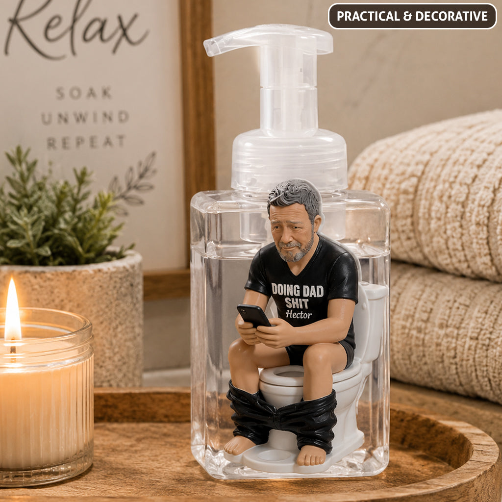 Faites des choses de papa - Distributeur de pompe personnalisé