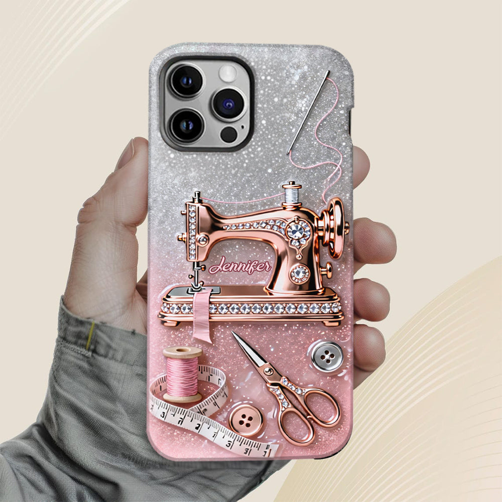 Coque de téléphone personnalisée « Couture » ​​avec imprimé intégral