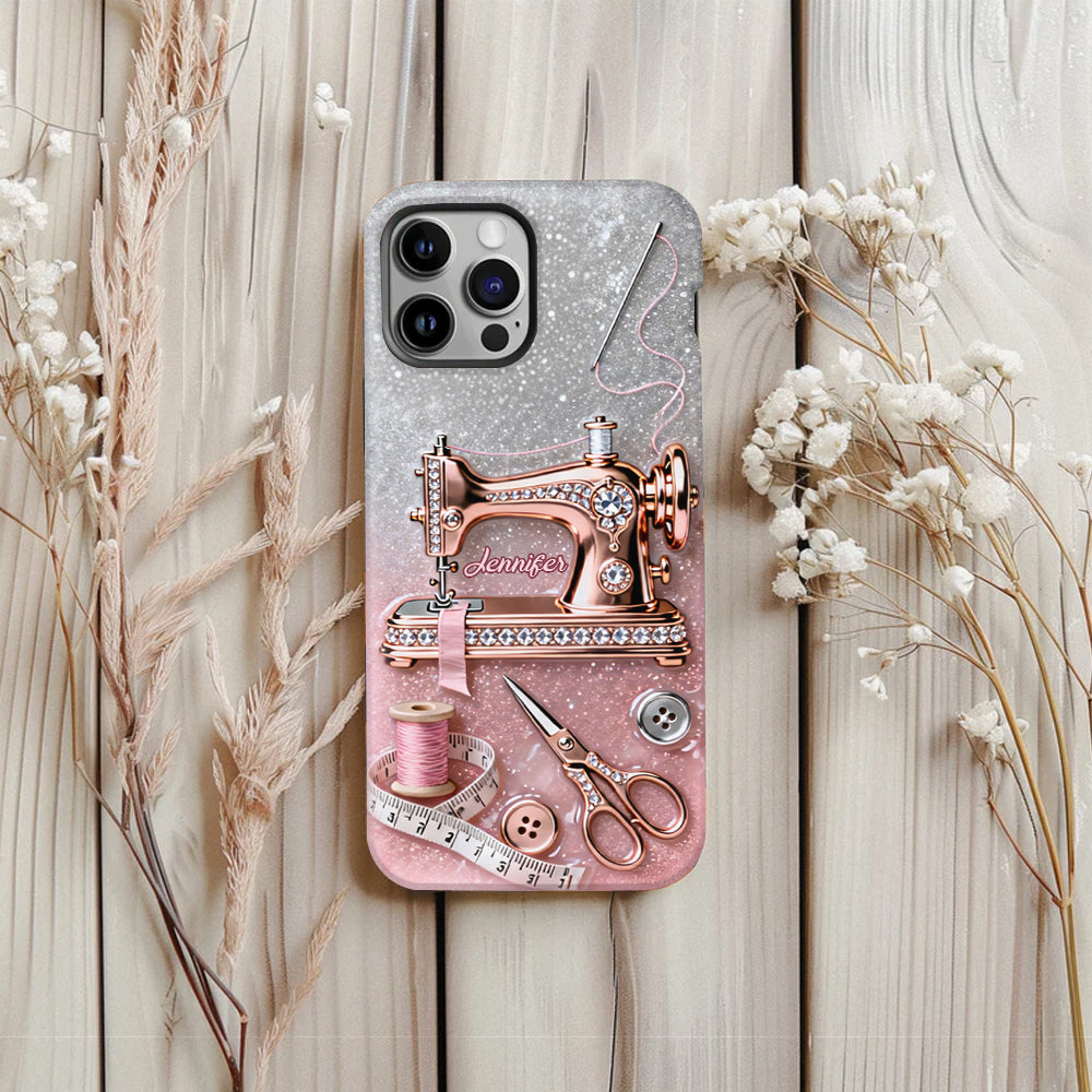 Coque de téléphone personnalisée « Couture » ​​avec imprimé intégral