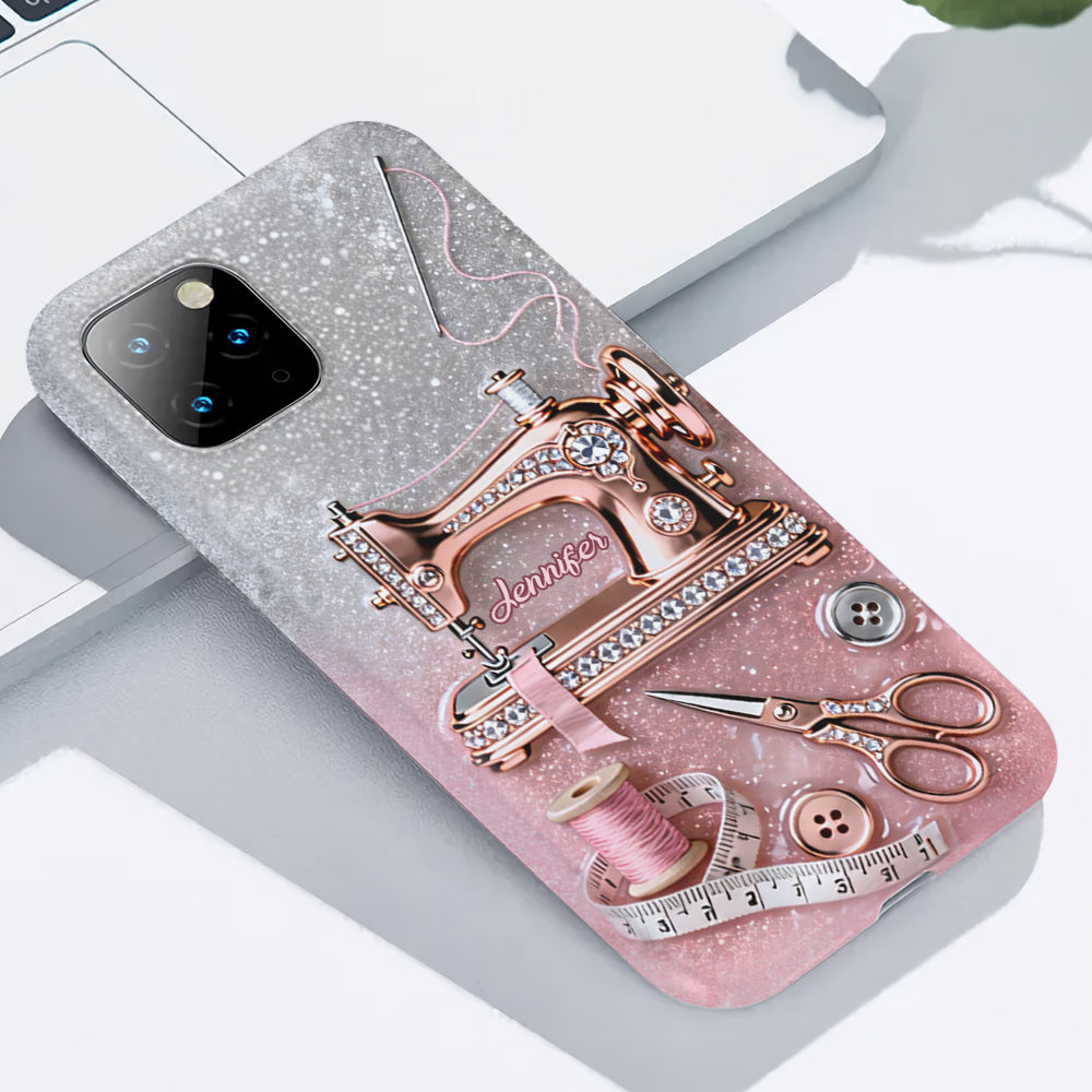 Coque de téléphone personnalisée « Couture » ​​avec imprimé intégral