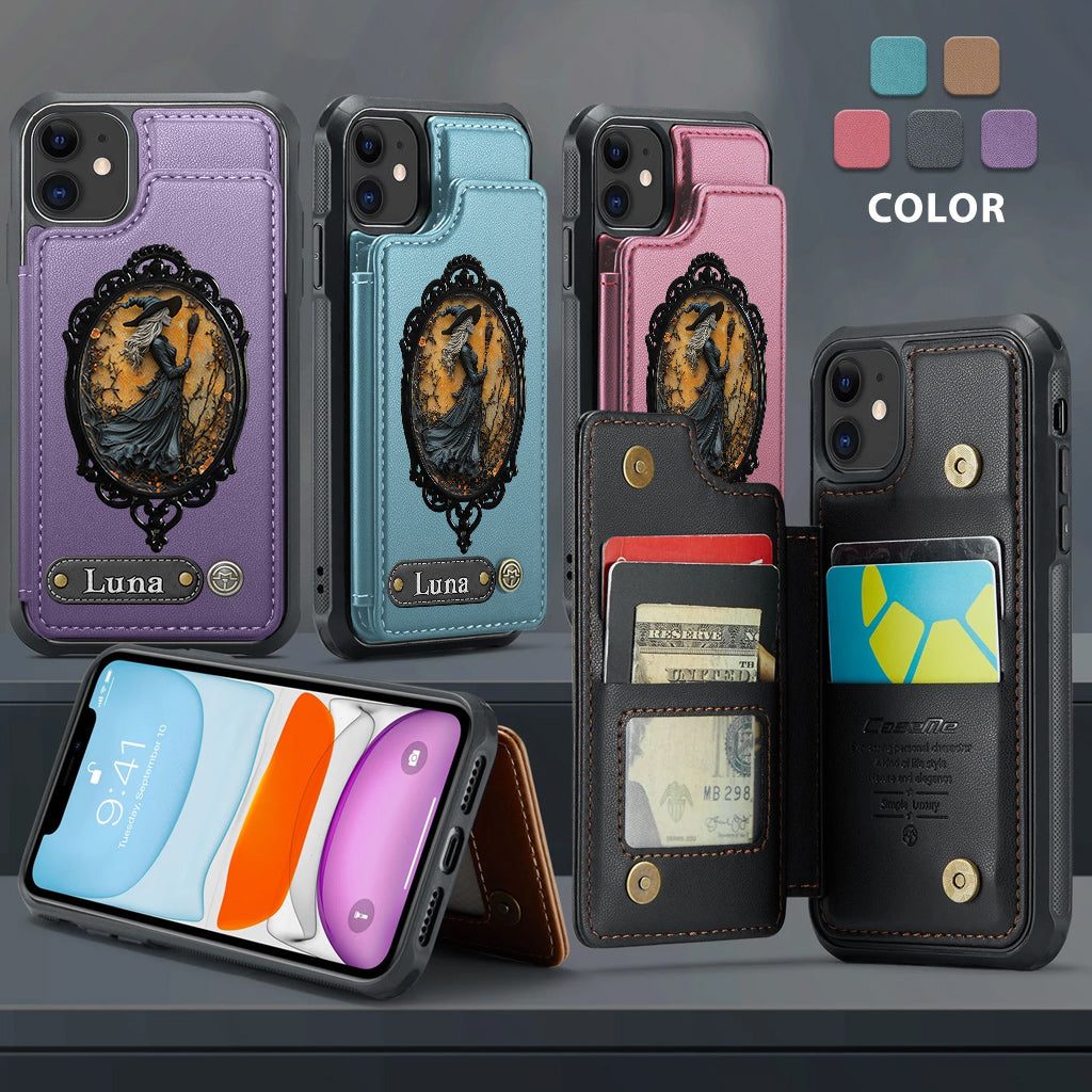 Beautiful Witches - Personalized Witch Wallet Phone Case