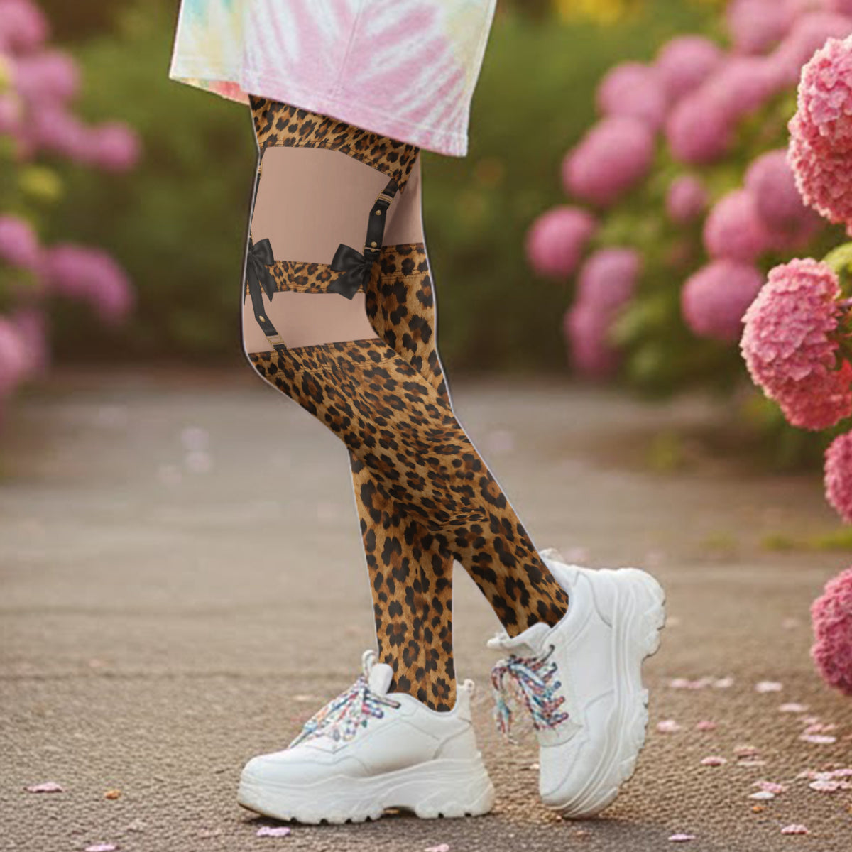 Belongs To Him - Personalized Spicy Couple Women Pantyhose Tights