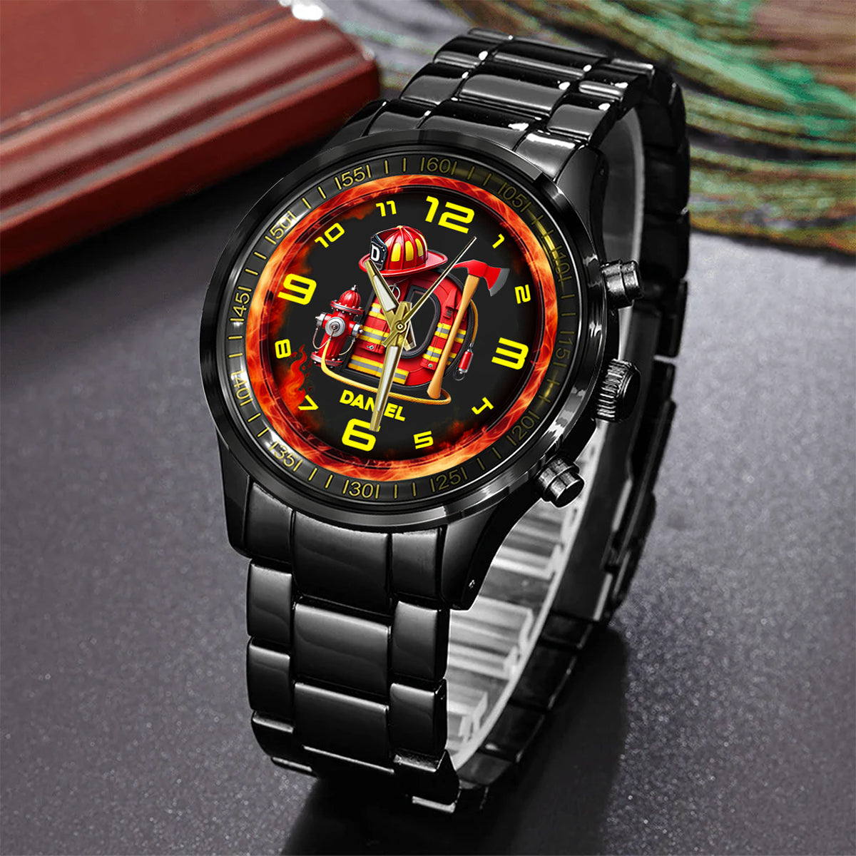 Being A Firefighter - Personalized Firefighter Hand Watch