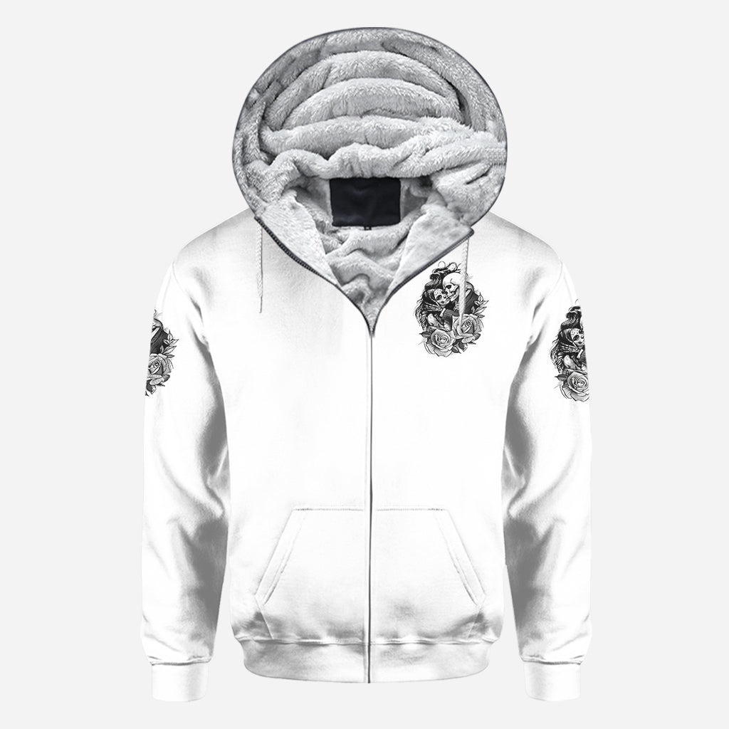 Jusqu'à ce que la mort nous sépare - T-shirt personnalisé pour couple