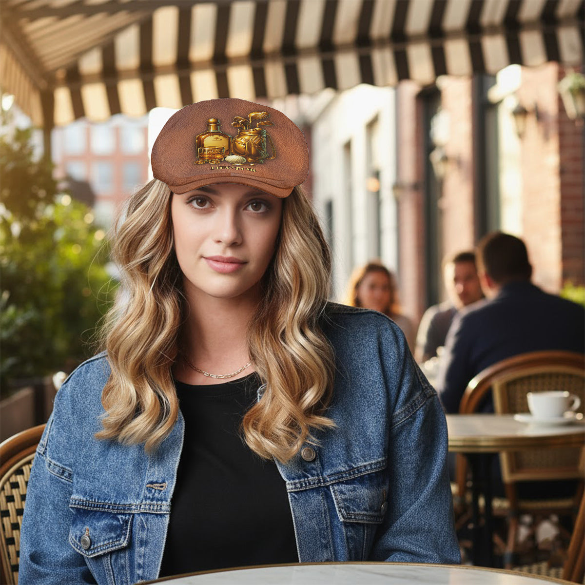 Casquette gavroche personnalisée Golf & Whiskey