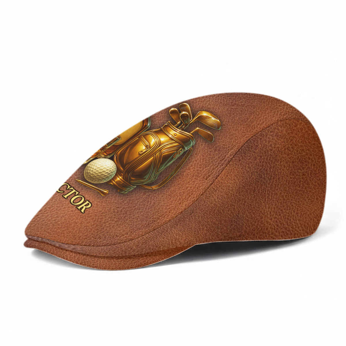Casquette gavroche personnalisée Golf & Whiskey