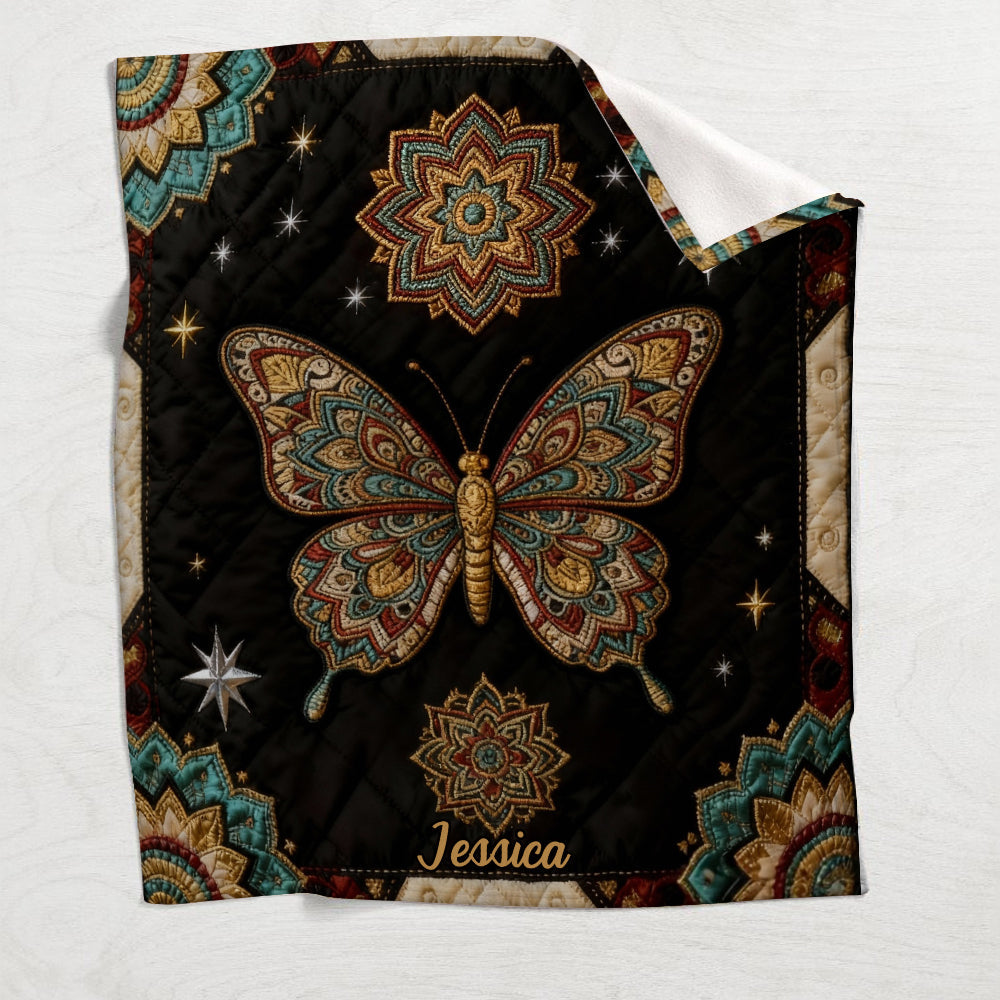 J'adore les papillons - Couverture papillon personnalisée