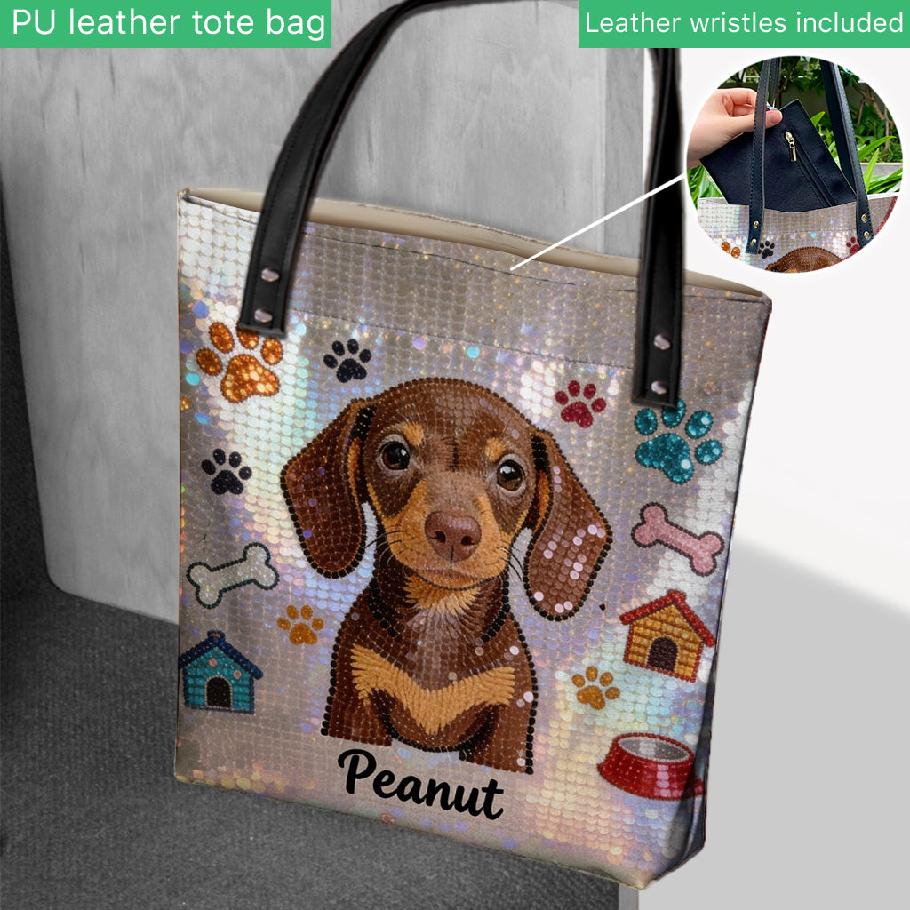 J'adore mon chien - Sac fourre-tout personnalisé