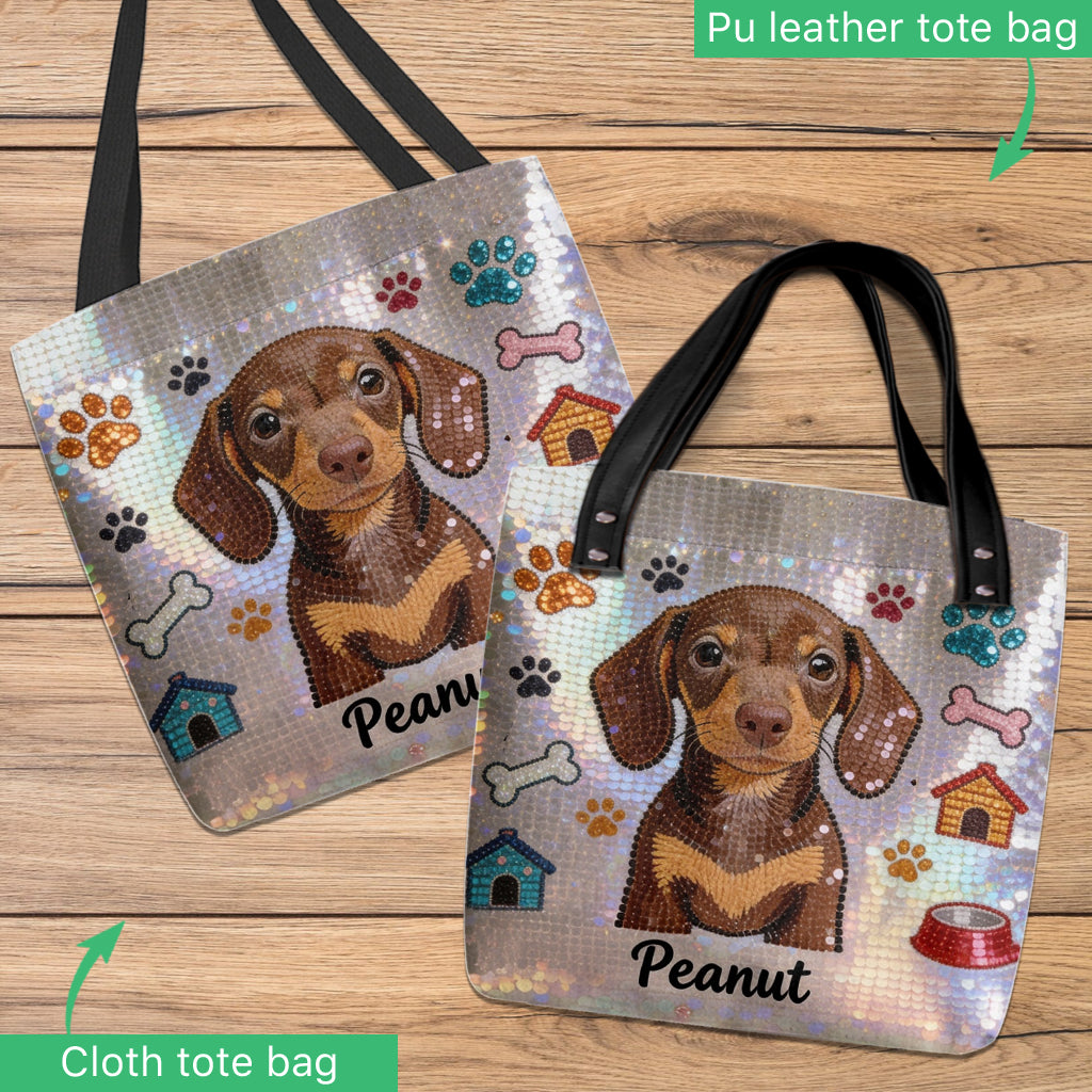 J'adore mon chien - Sac fourre-tout personnalisé