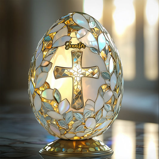 Bénédiction de Pâques - Plaque acrylique personnalisée pour le jour de Pâques